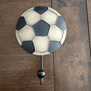 Metal Soccer Ball Wall Hook